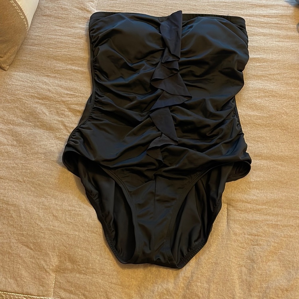 Bandeau Swim Suit. Size 14